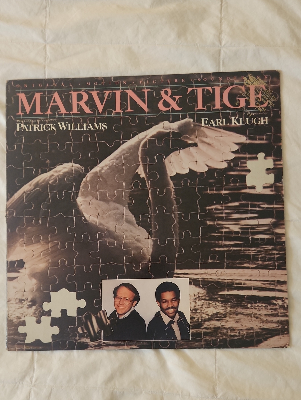 Marvin & Tige Soundtrack Vinyl DJ COPY NEVER PLAYED BEST COPY OUT THERE!